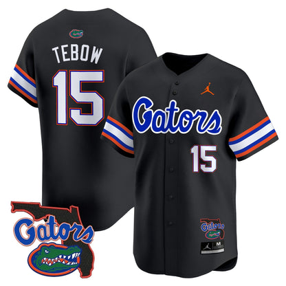 UF 2024 Florida Patch Vapor Baseball Jersey - All Stitched