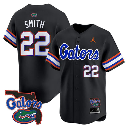 Florida Gators 2024 Florida Patch Vapor Baseball Jersey - All Stitched