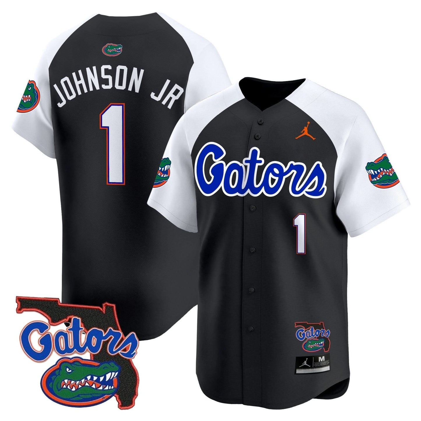 Florida Gators 2024 Florida Patch Vapor Baseball Jersey - All Stitched