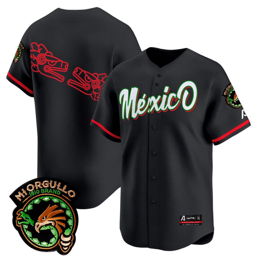 Mexico Quetzalcoatl Baseball Jersey - Stitched