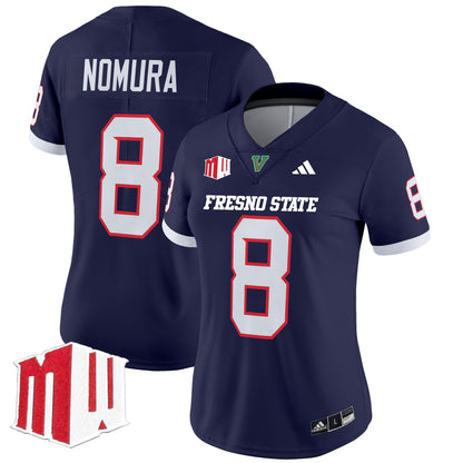 Women's Fresno State Bulldogs 2024 Vapor Limited Jersey - All Stitched