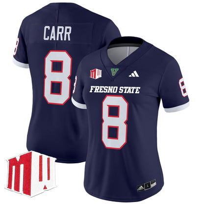 Women's Fresno State Bulldogs 2024 Vapor Limited Jersey - All Stitched