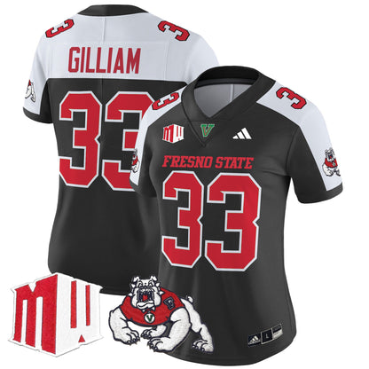 Women's Fresno State Bulldogs 2024 Vapor Limited Jersey - All Stitched