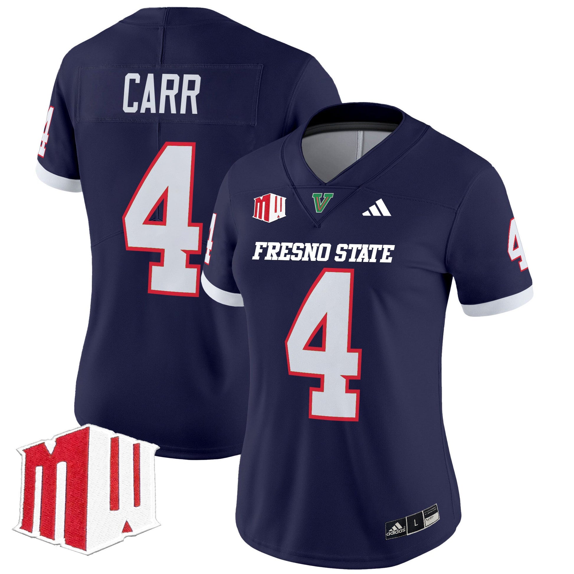 Women's Fresno State Bulldogs 2024 Vapor Limited Jersey - All Stitched