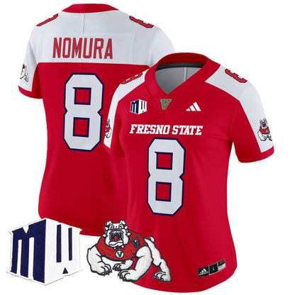 Women's Fresno State Bulldogs 2024 Vapor Limited Jersey - All Stitched