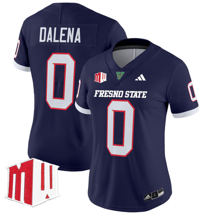 Women's Fresno State Bulldogs 2024 Vapor Limited Jersey - All Stitched