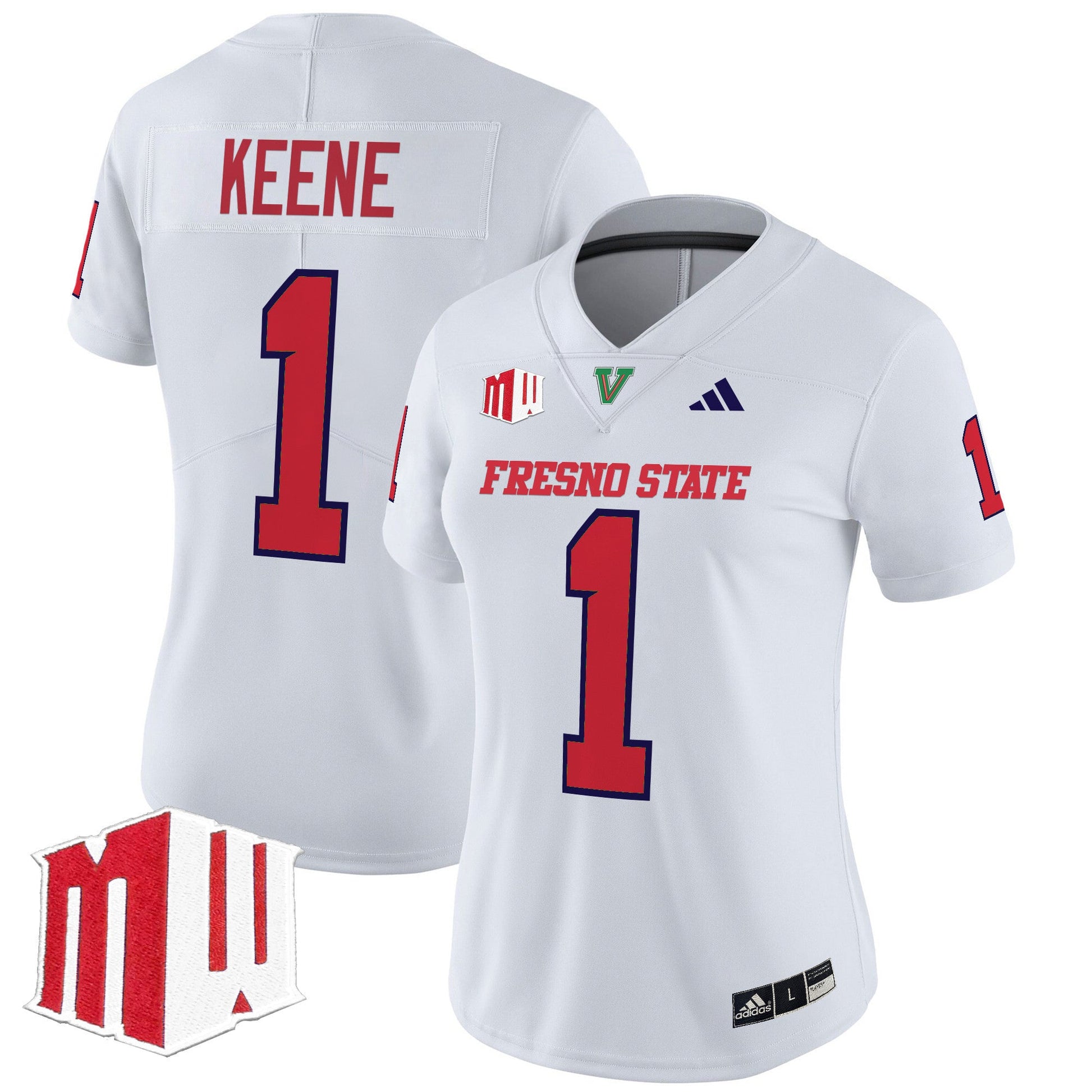 Women's Fresno State Bulldogs 2024 Vapor Limited Jersey - All Stitched