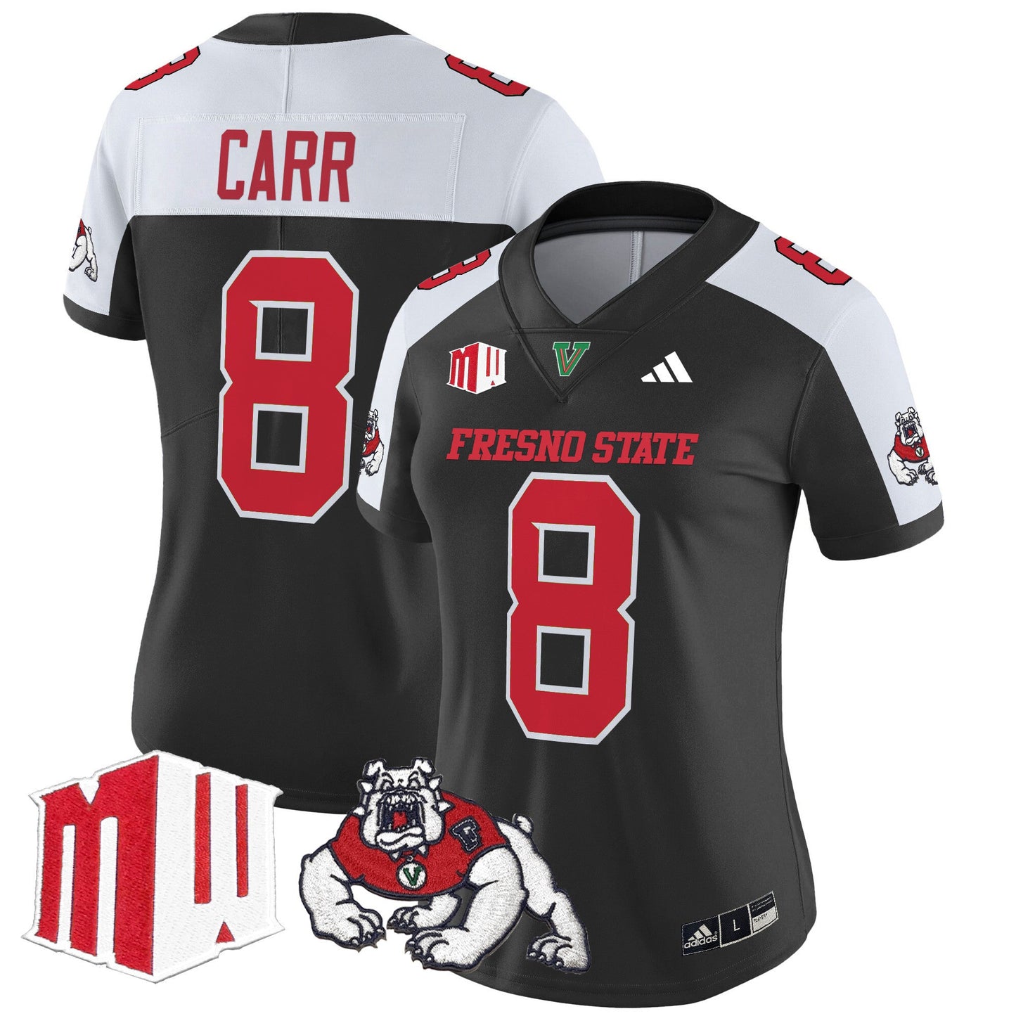 Women's Fresno State Bulldogs 2024 Vapor Limited Jersey - All Stitched