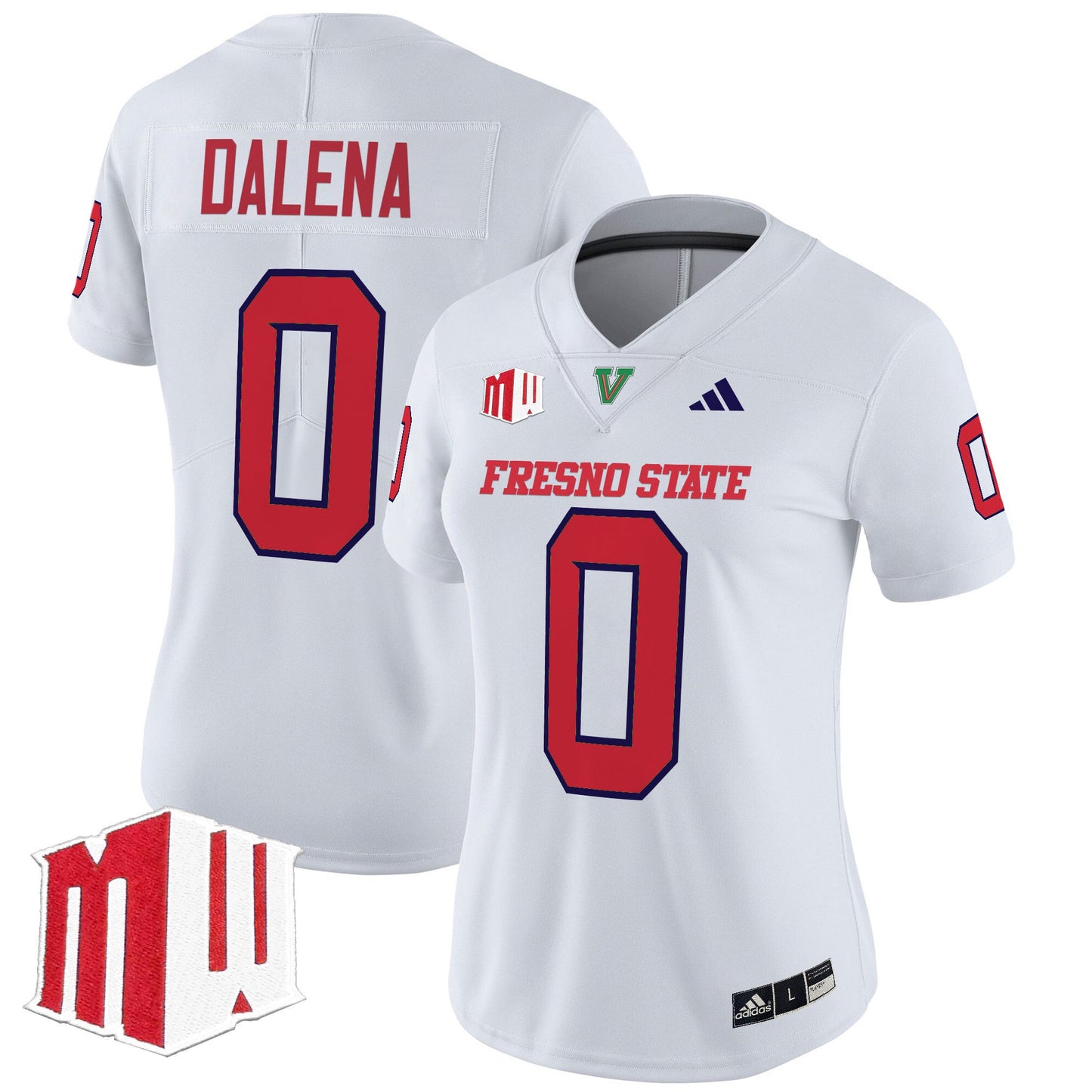 Women's Fresno State Bulldogs 2024 Vapor Limited Jersey - All Stitched