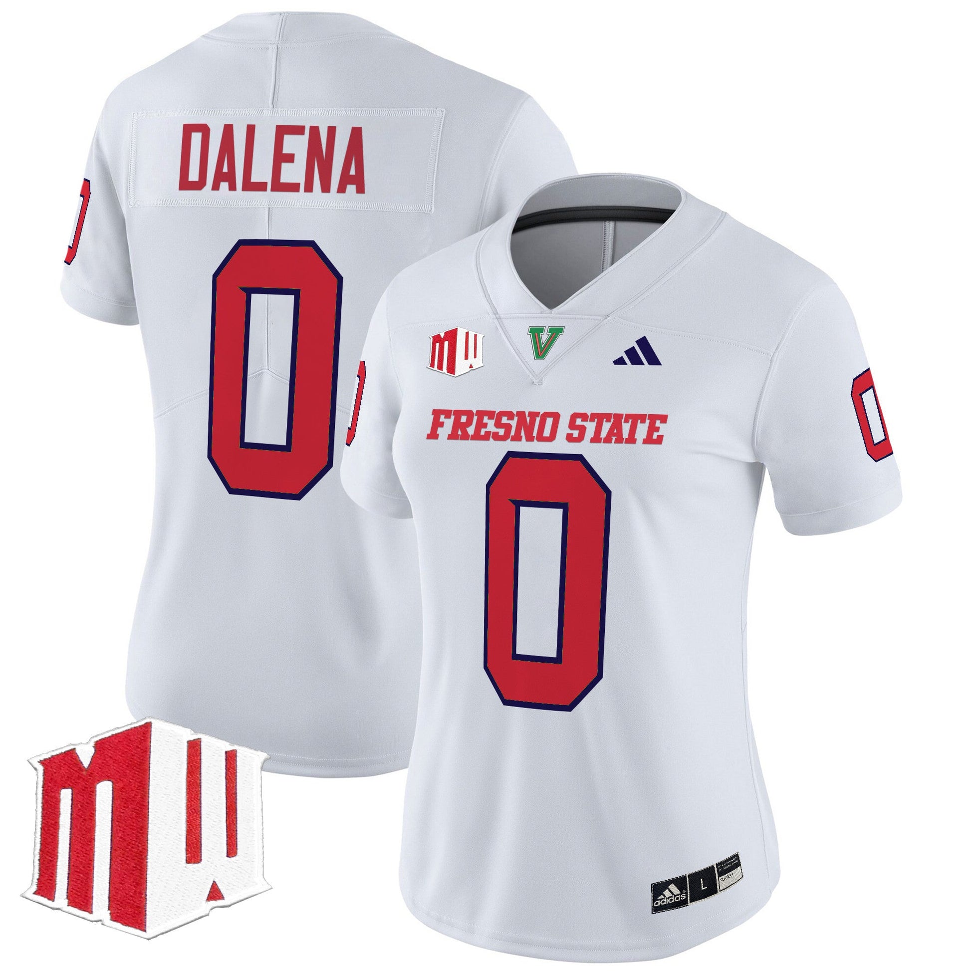 Women's Fresno State Bulldogs 2024 Vapor Limited Jersey - All Stitched