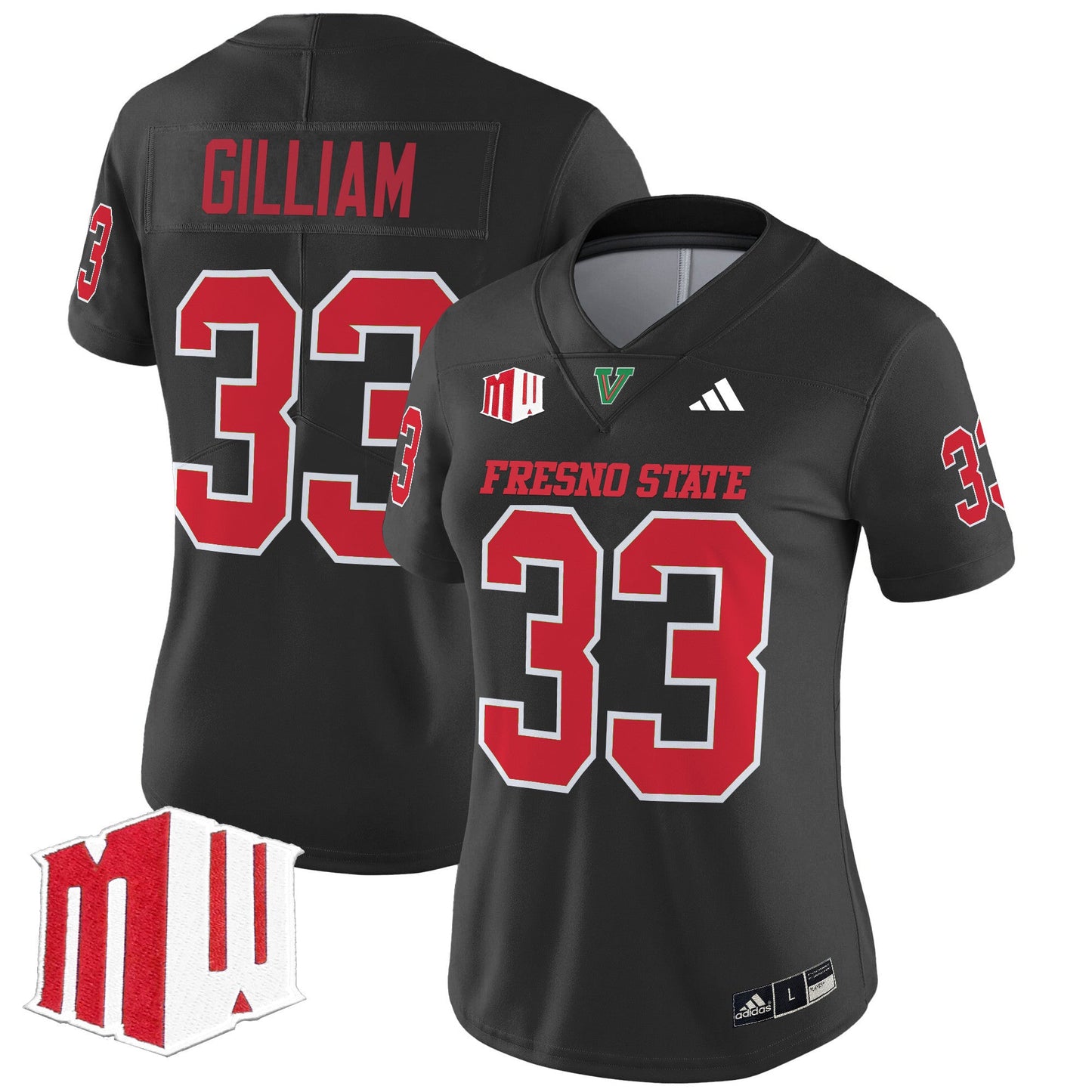 Women's Fresno State Bulldogs 2024 Vapor Limited Jersey - All Stitched