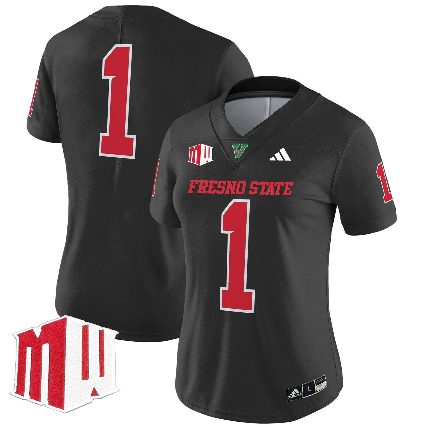 Women's Fresno State Bulldogs 2024 Vapor Limited Jersey - All Stitched