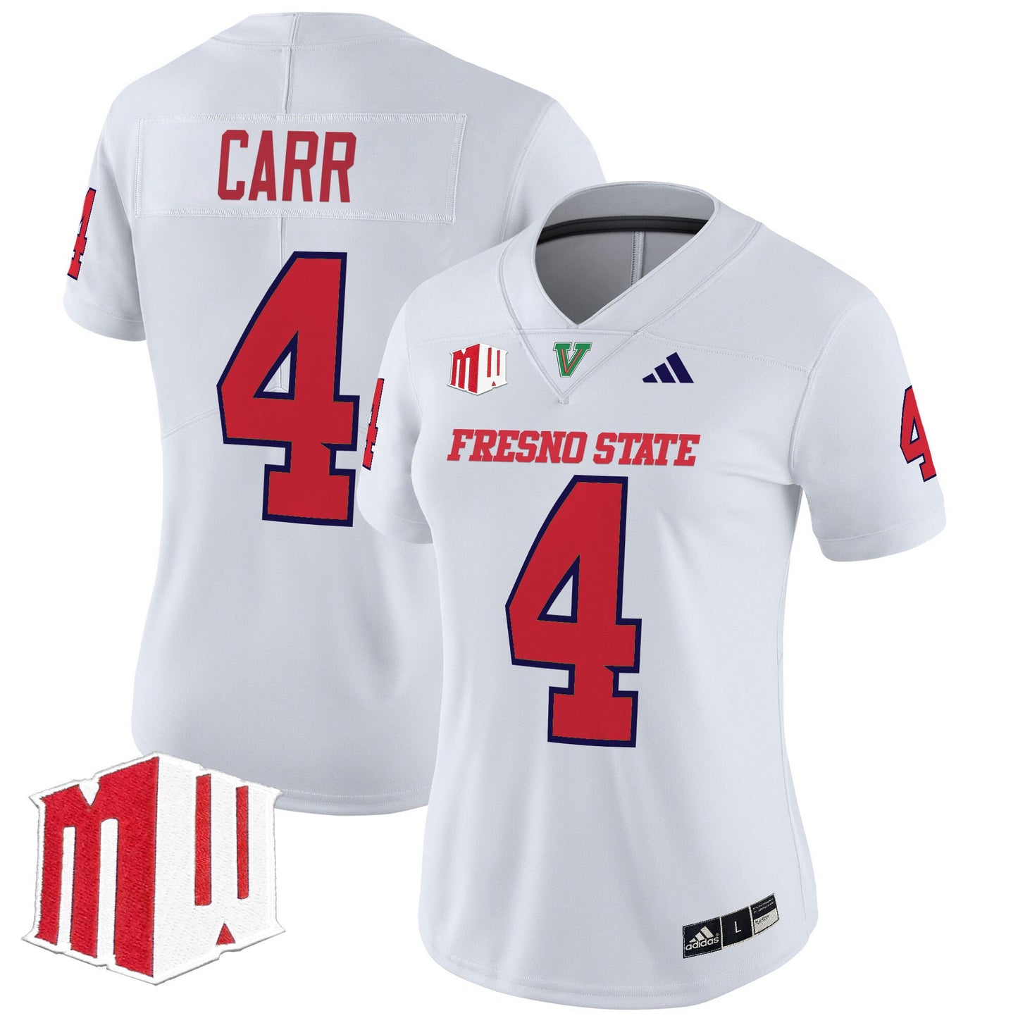 Women's Fresno State Bulldogs 2024 Vapor Limited Jersey - All Stitched