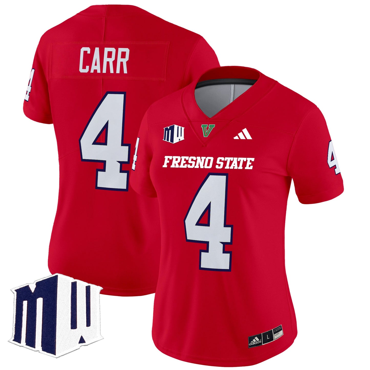 Women's Fresno State Bulldogs 2024 Vapor Limited Jersey - All Stitched