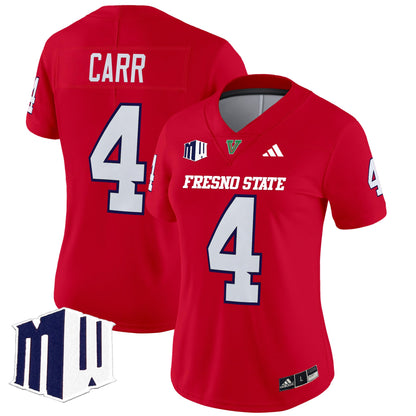 Women's Fresno State Bulldogs 2024 Vapor Limited Jersey - All Stitched