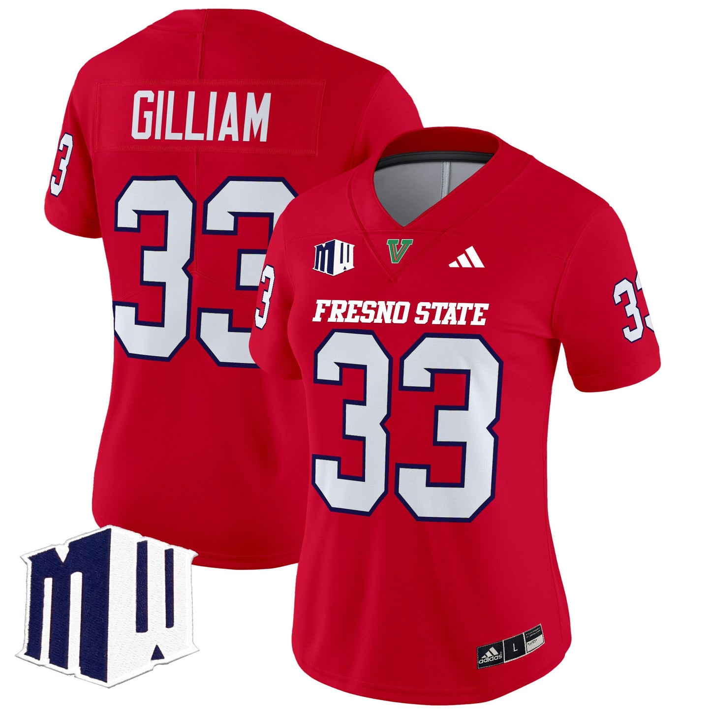 Women's Fresno State Bulldogs 2024 Vapor Limited Jersey - All Stitched