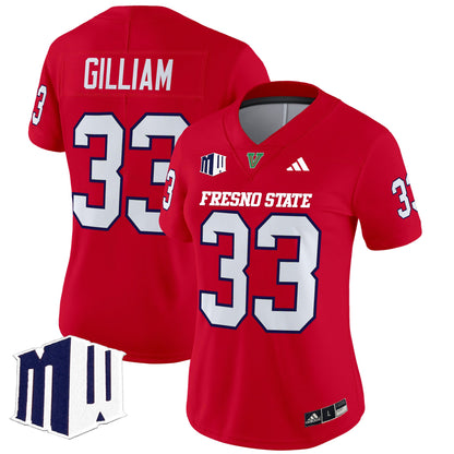 Women's Fresno State Bulldogs 2024 Vapor Limited Jersey - All Stitched