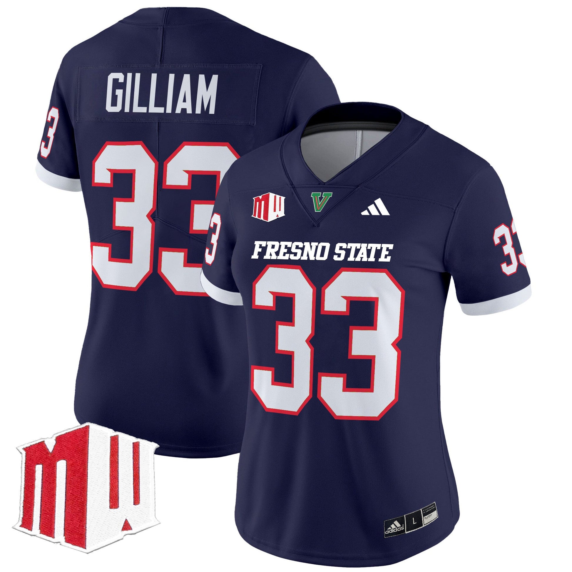 Women's Fresno State Bulldogs 2024 Vapor Limited Jersey - All Stitched