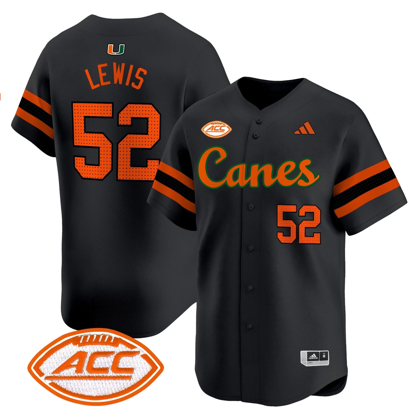 MIA 2024 Vapor Baseball Jersey V2 - All Stitched