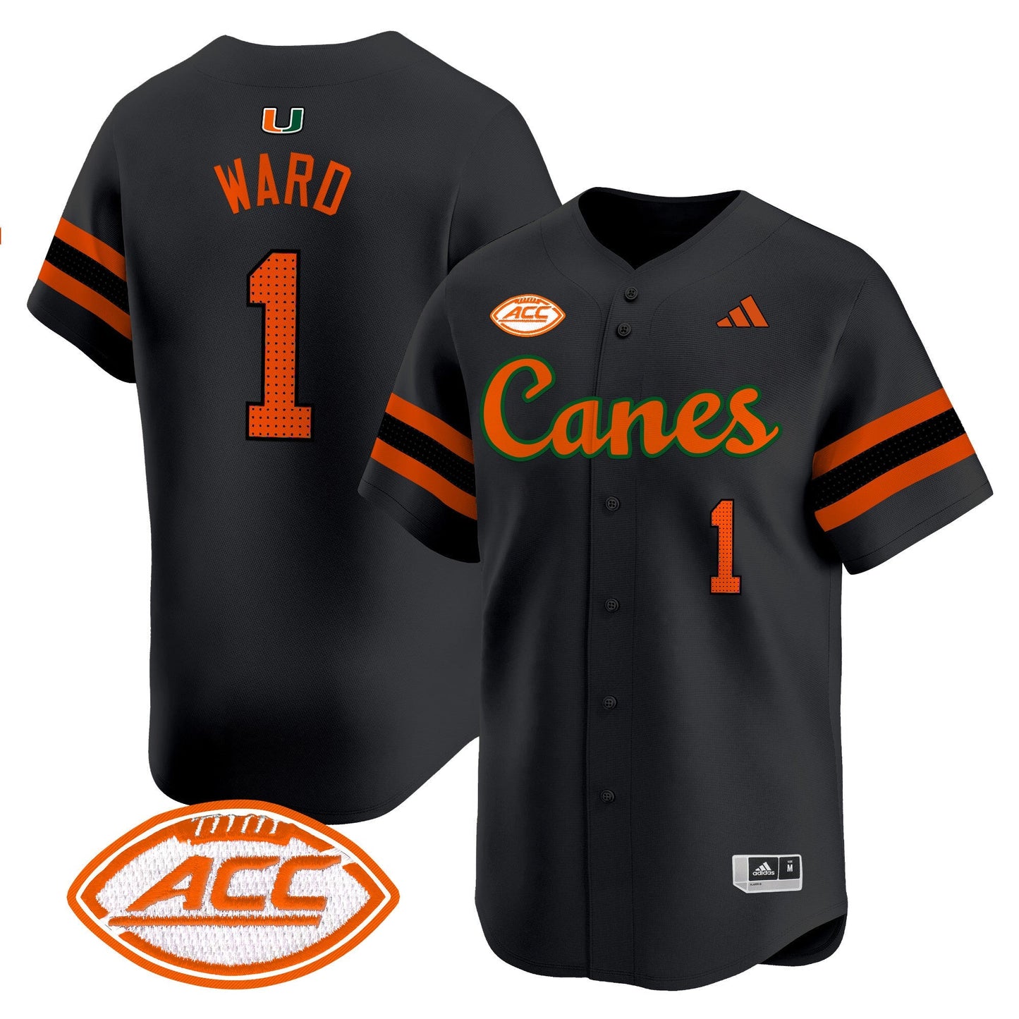 MIA 2024 Vapor Baseball Jersey V2 - All Stitched