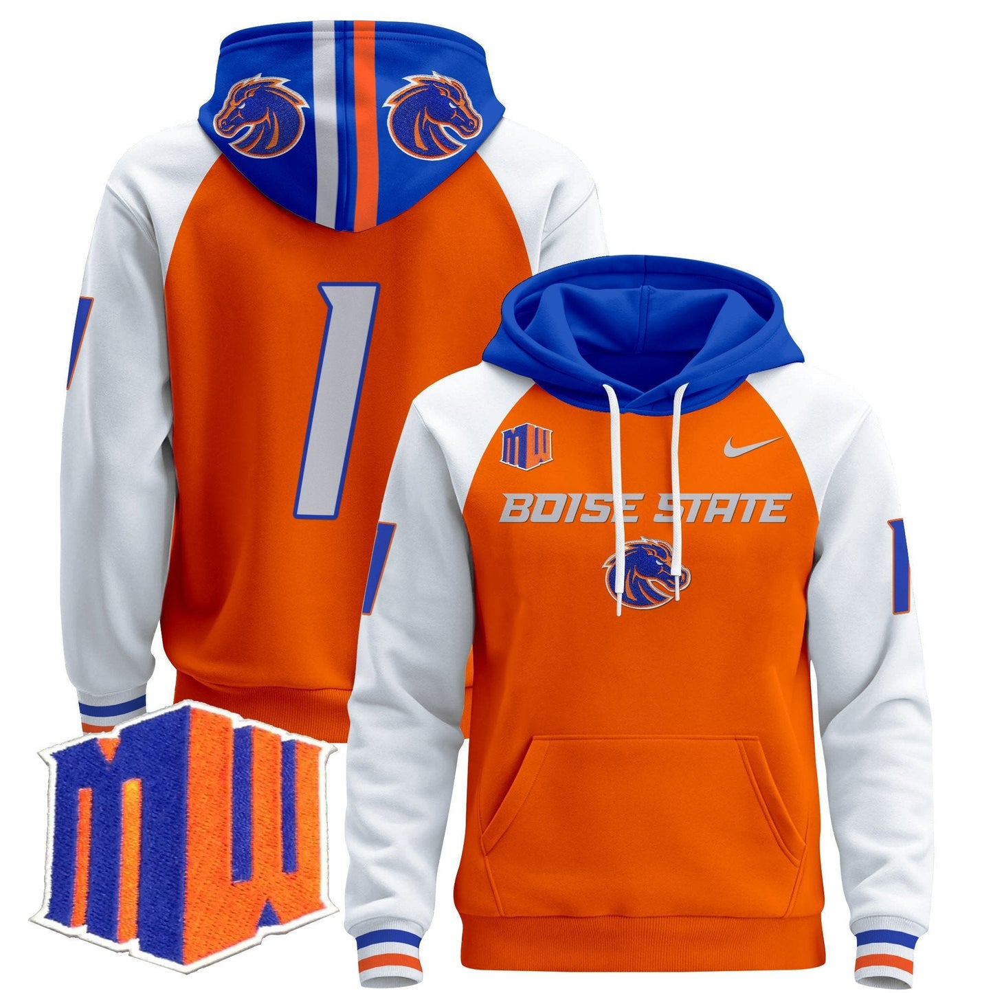 BSU 2024 Pullover Hoodie V2