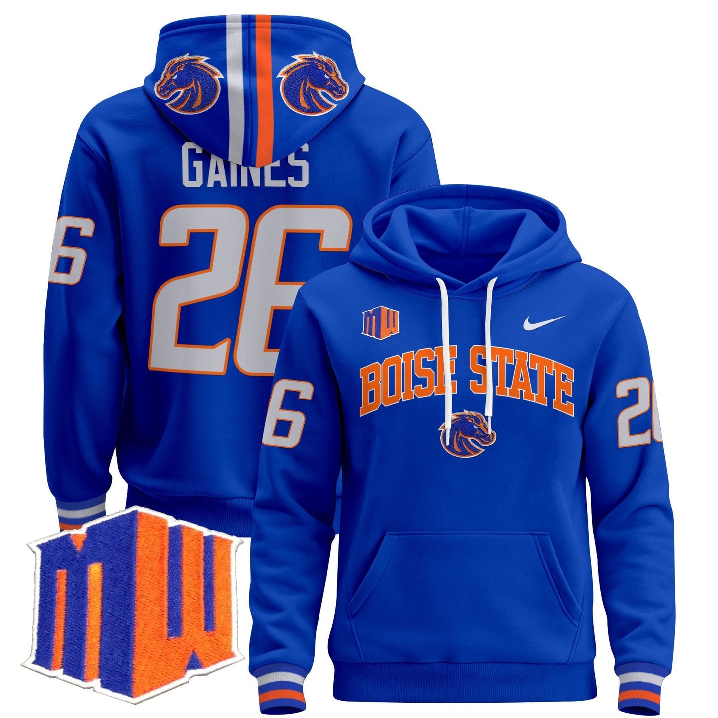 BSU 2024 Pullover Hoodie V3