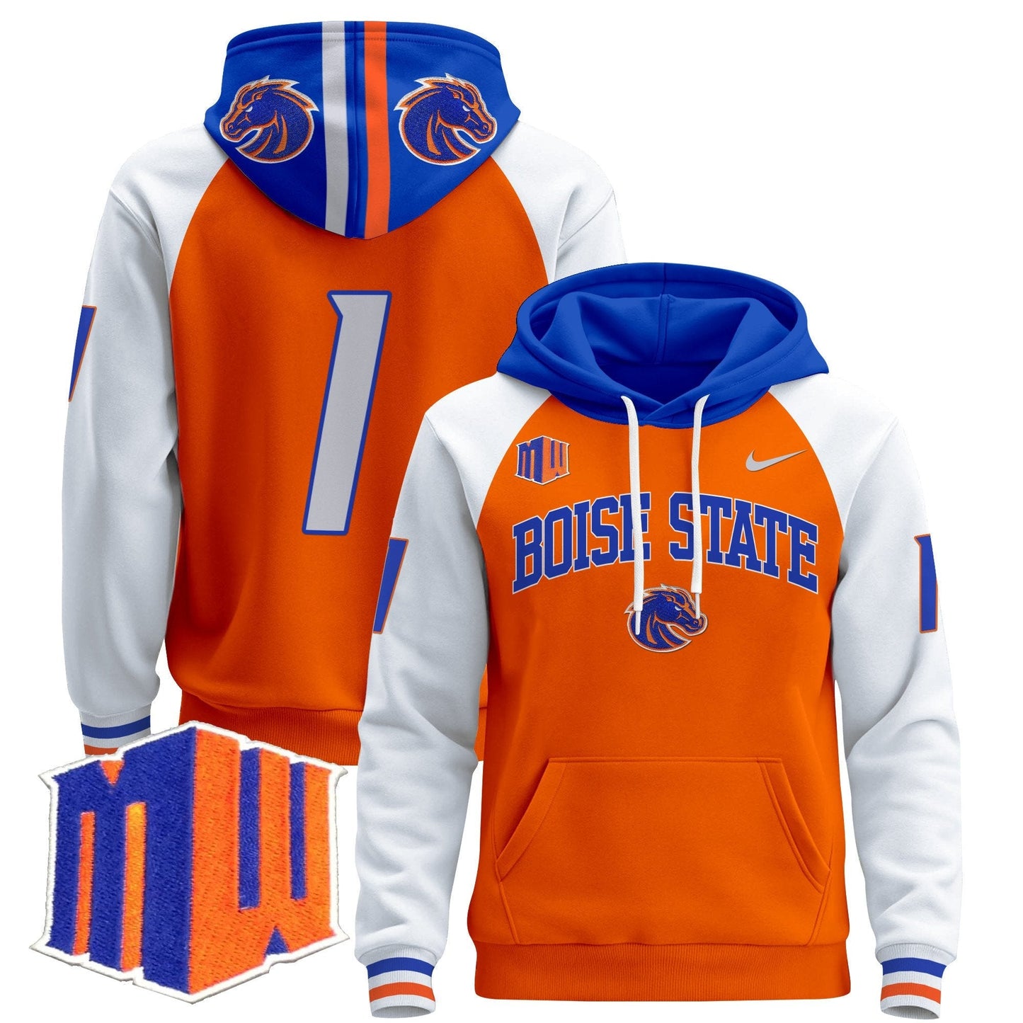 BSU 2024 Pullover Hoodie V3