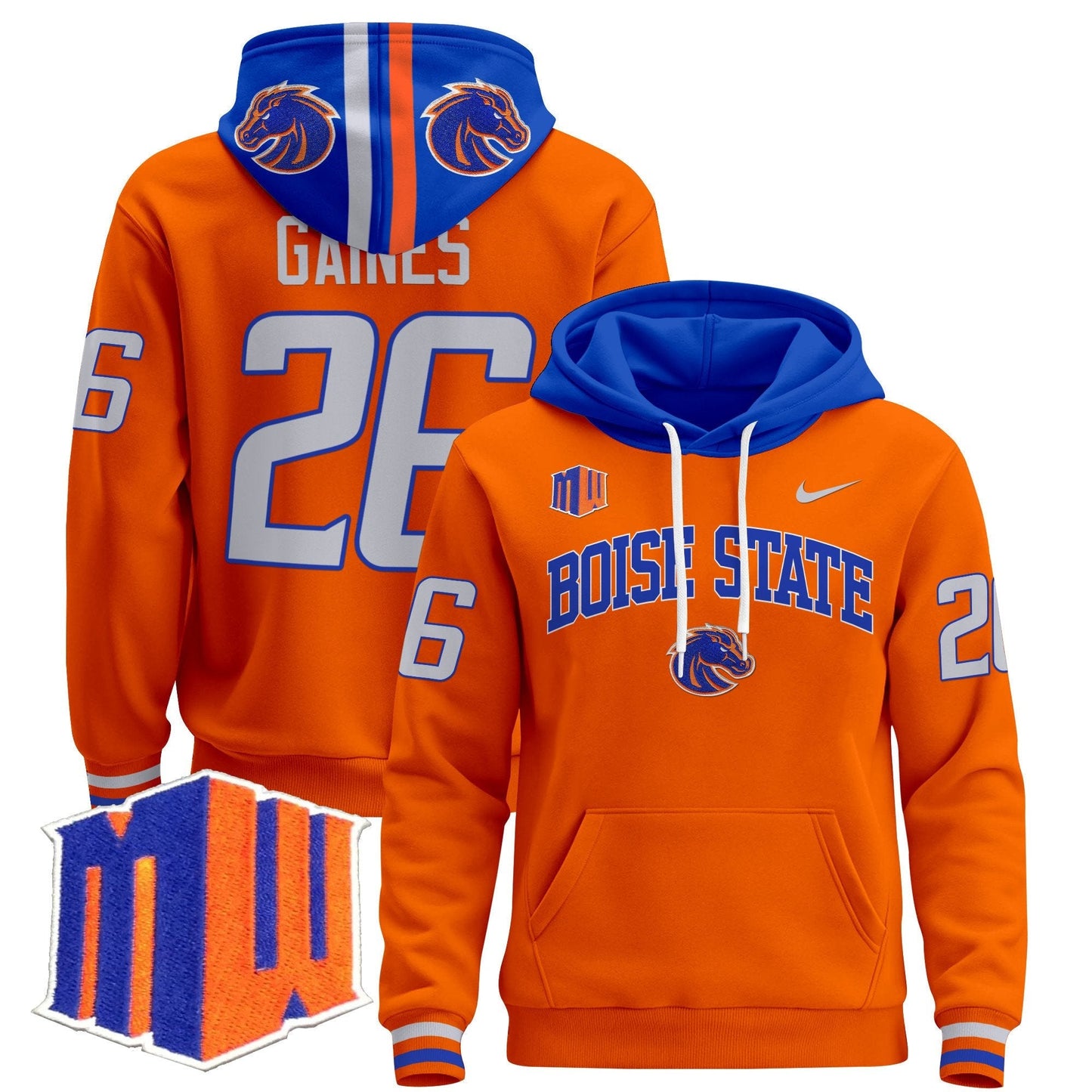 BSU 2024 Pullover Hoodie V3