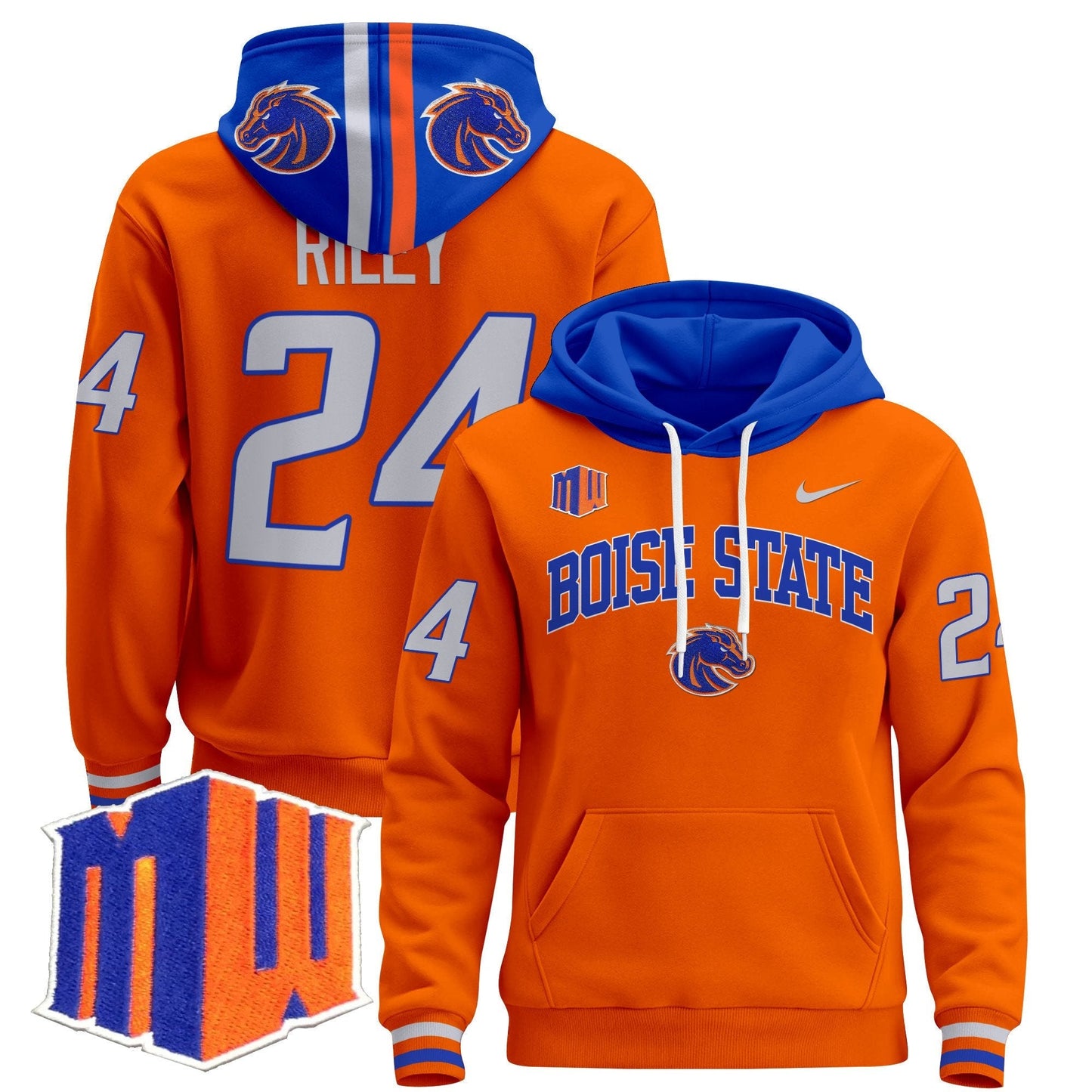 BSU 2024 Pullover Hoodie V3