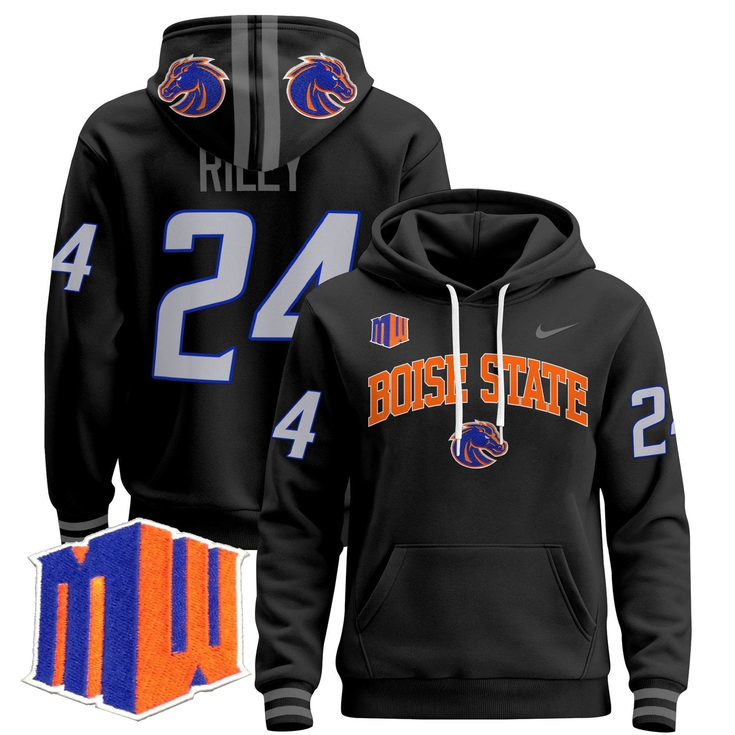 BSU 2024 Pullover Hoodie V3