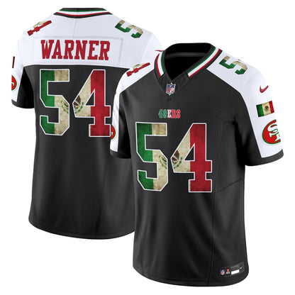 49ers Mexico Vapor Limited Jersey V4 - All Stitched