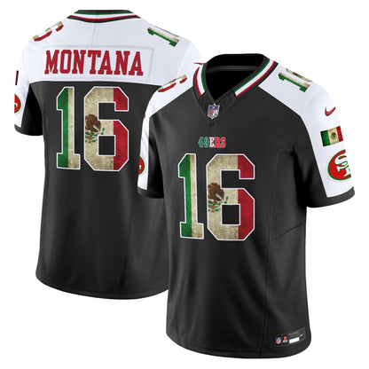 49ers Mexico Vapor Limited Jersey V4 - All Stitched