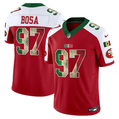49ers Mexico Vapor Limited Jersey V4 - All Stitched