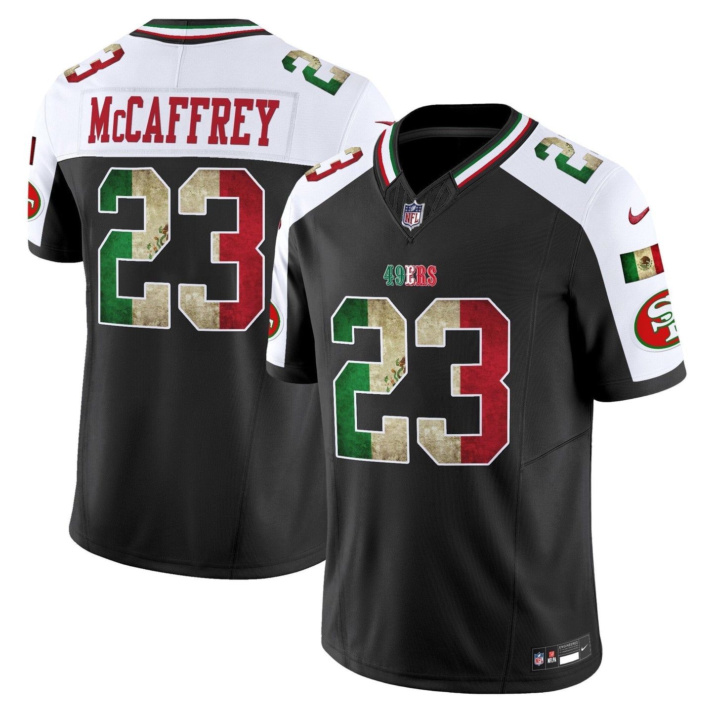 49ers Mexico Vapor Limited Jersey V4 - All Stitched
