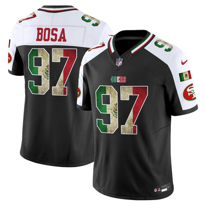 49ers Mexico Vapor Limited Jersey V4 - All Stitched