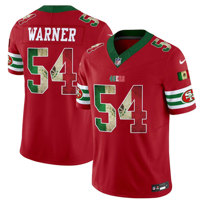 49ers Mexico Vapor Limited Jersey V4 - All Stitched