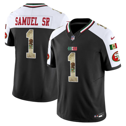 49ers Mexico Vapor Limited Jersey V4 - All Stitched
