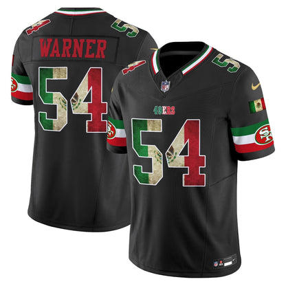 49ers Mexico Vapor Limited Jersey V4 - All Stitched