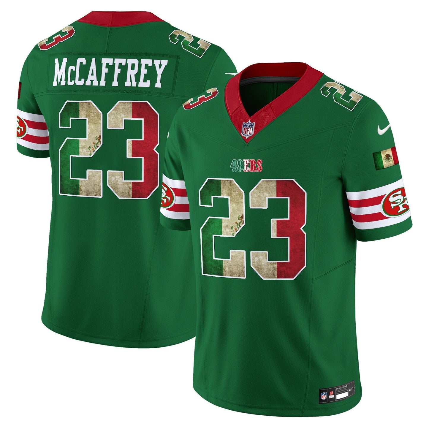 49ers Mexico Vapor Limited Jersey V4 - All Stitched