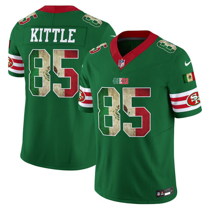 49ers Mexico Vapor Limited Jersey V4 - All Stitched