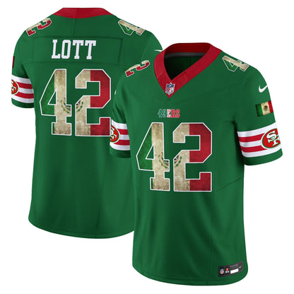 49ers Mexico Vapor Limited Jersey V4 - All Stitched