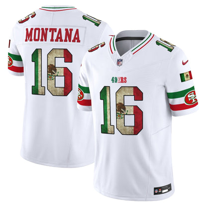 49ers Mexico Vapor Limited Jersey V4 - All Stitched