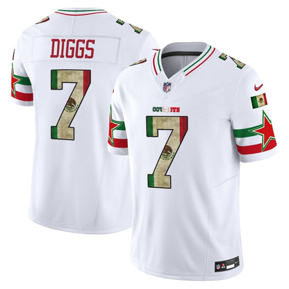 Dallas Cowboys Mexico Vapor Limited Jersey V3 - All Stitched