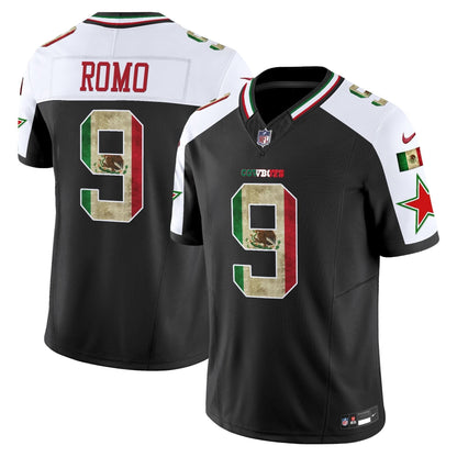 Dallas Cowboys Mexico Vapor Limited Jersey V3 - All Stitched