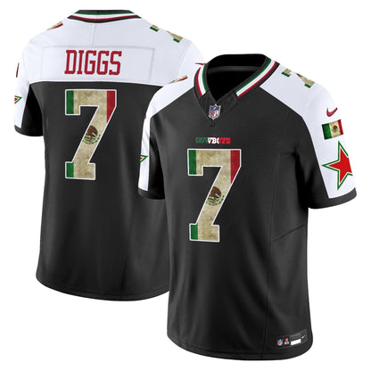 Dallas Cowboys Mexico Vapor Limited Jersey V3 - All Stitched