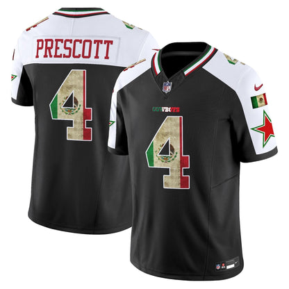 Dallas Cowboys Mexico Vapor Limited Jersey V3 - All Stitched