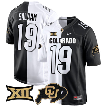 CU Big 12 XII Patch Game Jersey V2 - All Stitched