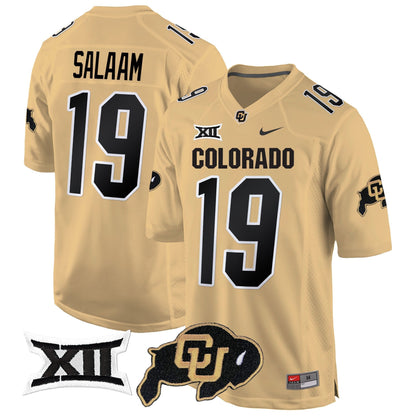 CU Big 12 XII Patch Game Jersey V2 - All Stitched