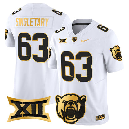 Baylor Bears 2024 Gold Vapor Limited Jersey - All stitched