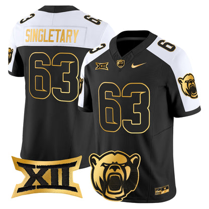 Baylor Bears 2024 Gold Vapor Limited Jersey - All stitched